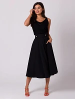 Sukňa B265 čierna - BeWear