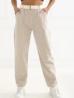 Šnúrové nohavice model 226459 Taliansko Moda