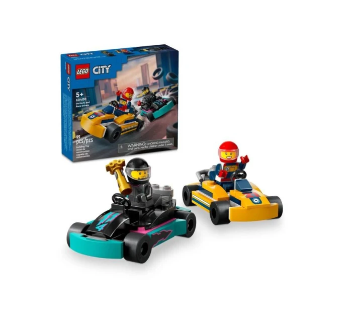 LEGO City 60400 Motokáry a pretekári