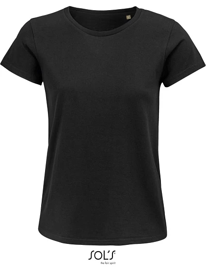 SOL'S Crusader Women Dámske tričko z bio bavlny 25.3581 deep black SOL'S Crusader Women Dámske tričko z bio bavlny 25.3581 deep black