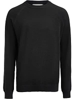 Casual Sweater Pánský pletený svetr  black model 22460605 - James Harvest