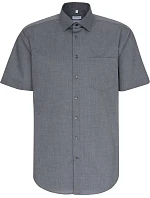 Shirt Regular SSL Košile s krátkým rukávem model 22501394 anthracite - Seidensticker