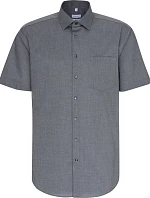 Seidensticker Shirt Regular SSL Košeľa s krátkym rukávom 78.3001 antracitová
