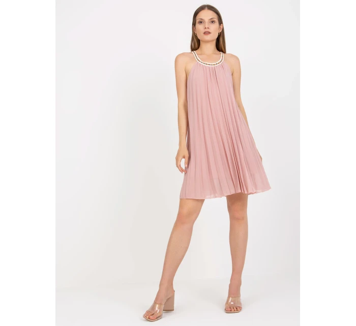 Šaty DHJ SK 0010.35 svetlo ružová