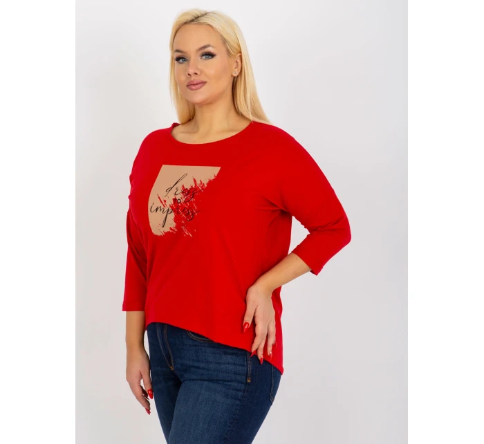 Halenka RV BZ model 18018755 červená - FPrice Halenka RV BZ model 18018755 červená - FPrice