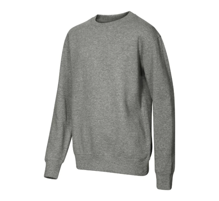 Crew mikina dětská tmavě šedý melír Crew mikina dětská tmavě šedý melír