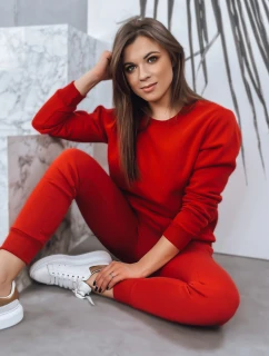 Dámske tepláky FITT červené FashionStreet AY0794