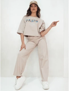 Dámský set beige Dstreet model 21977129 - FashionStreet