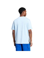 Pánske tričko adidas Essentials 3 Stripes, modré, JE6397
