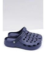 Męskie Klapki Sandały Do Ogrodu Basen Granatowe Męskie Klapki Sandały Do Ogrodu Basen Granatowe