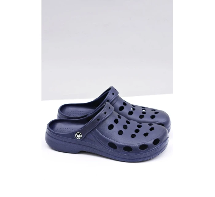 Męskie Klapki Sandały Do Ogrodu Basen Granatowe Męskie Klapki Sandały Do Ogrodu Basen Granatowe