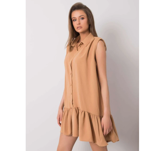 Šaty 341 SK 5183.09 ťava