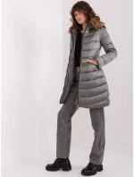 NM KR TR8125 bunda.99P tmavo šedá
