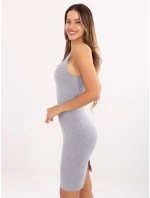 Šaty RV SK model 14841307 šedá - FPrice Šaty RV SK model 14841307 šedá - FPrice