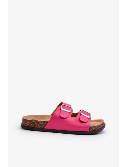 Dámske papuče s prackami Fuchsia Oliena Dámske papuče s prackami Fuchsia Oliena