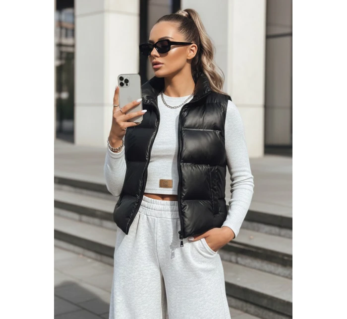 Dámska prešívaná vesta WILLOW black FashionStreet TY3796