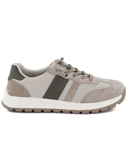 Pánské béžové kožené sportovní polobotky model 22060603 - Big Star