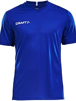 Craft Teamwear Squad Go Jersey Solid M Pánske športové tričko s výstrihom do V 82.5560 club cobolt