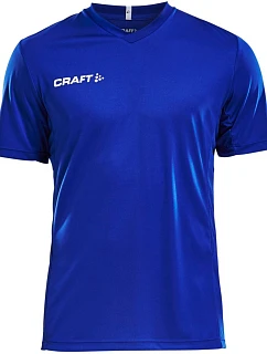 Craft Teamwear Squad Go Jersey Solid M Pánske športové tričko s výstrihom do V 82.5560 club cobolt