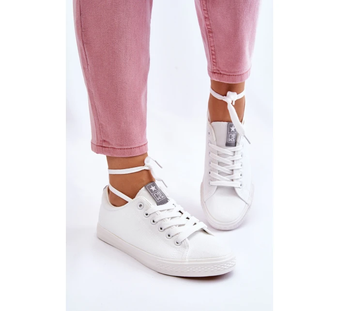 Dámské klasické tenisky bílé model 21590960 - EVENTO Dámské klasické tenisky bílé model 21590960 - EVENTO