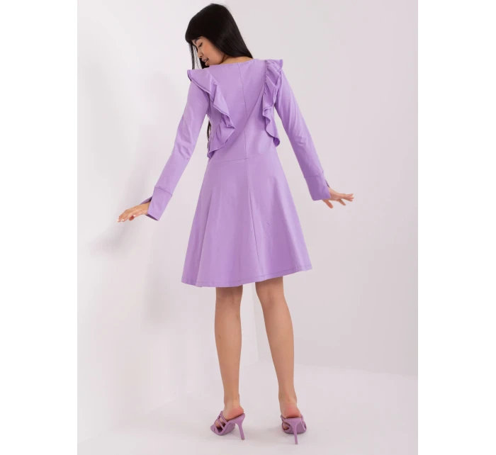 EM SK HW 20 395 šaty.34P svetlo fialová