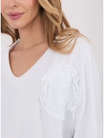 Bluzka IT BZ model 21885983 biały - FPrice