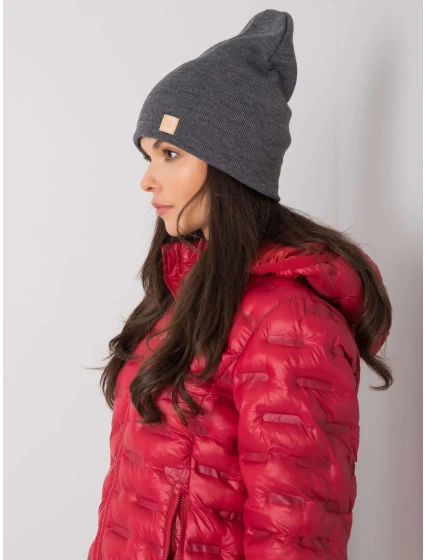 Dámská čepice 12 tmavě šedá Dámská čepice 12 tmavě šedá