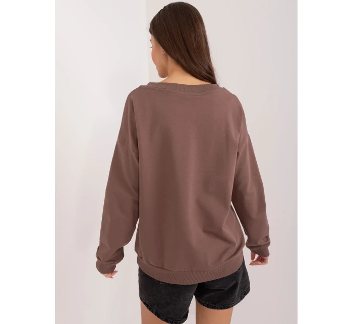 Bluzka RV BZ model 20148718 brązowy - FPrice Bluzka RV BZ model 20148718 brązowy - FPrice