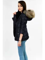 Dámska lakovaná prešívaná dámska bunda LD-7695 - LIBLAND Dámska lakovaná prešívaná dámska bunda LD-7695 - LIBLAND