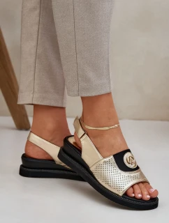 Model topánok na podpätku 211717 Krok v štýle