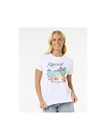 Tričko RIP CURL Crystal Standard Tee, biele Tričko RIP CURL Crystal Standard Tee, biele