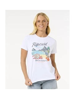 Tričko RIP CURL Crystal Standard Tee, biele