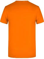 8008 Pánské tričko z bio bavlny model 22438011 orange - Daiber 8008 Pánské tričko z bio bavlny model 22438011 orange - Daiber
