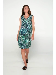 Šaty bez rukávů s potiskem model 19696757 - Vamp