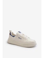 Sneakersy Męskie Memory Foam System Big Star NN174150 Jasnobeżowe Sneakersy Męskie Memory Foam System Big Star NN174150 Jasnobeżowe