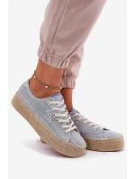 Dámské Tenisky Na Platformě S Pletením model 21693330 Světle Béžové - Lee Cooper