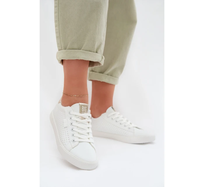 Dámské Tenisky Eko Kůže Big Star TT274020 Bílé