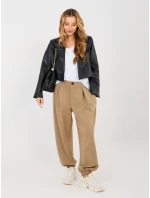 Spodnie IT SP model 22011393 jasny brązowy - FPrice Spodnie IT SP model 22011393 jasny brązowy - FPrice