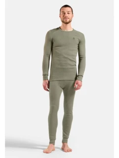 Odlo BL TOP spodné prádlo s dlhým rukávom l/s ACTIVE WARM veľkosť M Grey