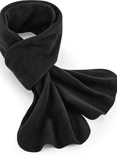 Beechfield B 293R Fleecový šál „Recycled“ 53.293R čierny