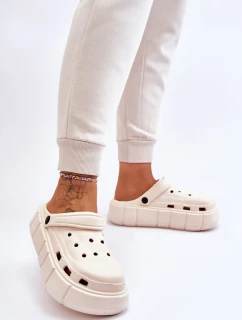 Dámská platforma Crocs Béžove model 21611638 - Boto