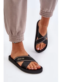 Dámské Žabky Big Star model 21652740 Černé - Big Star Shoes