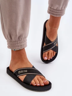 Klapki Damskie Big Star NN274A059 Czarne