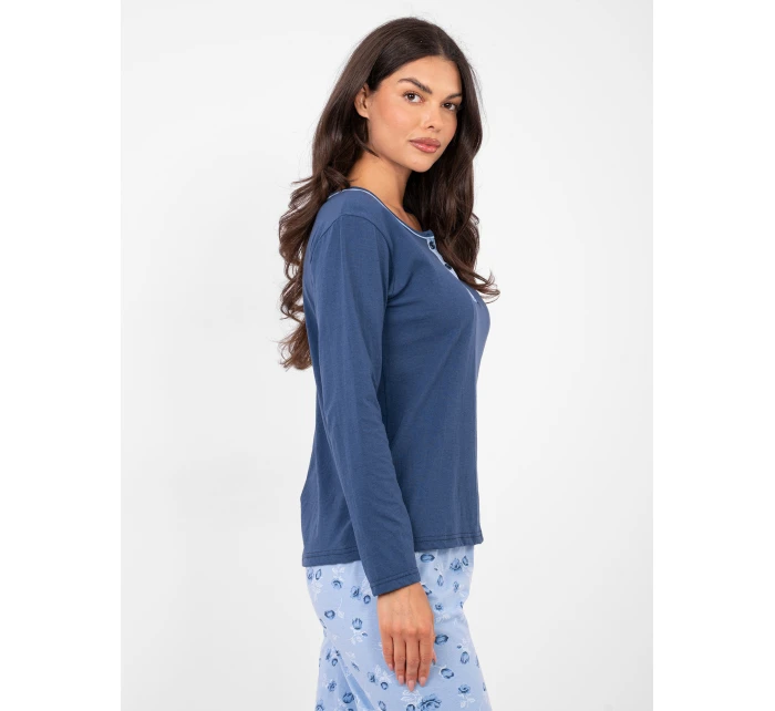 DU PI FP 007.69 tmavomodré pyžamo