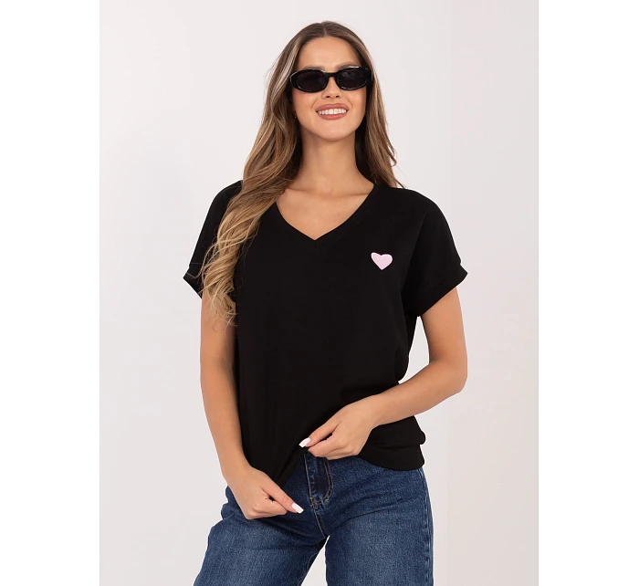Bluzka RV BZ model 22072951 czarny - FPrice Bluzka RV BZ model 22072951 czarny - FPrice