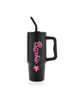 BARBIE - černý cestovní termohrnek 900 ml
