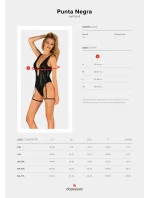Extravagantné plavky Punta Negra one-piece swimsuit - Obsessive
