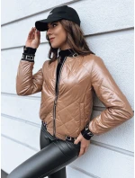 Dámská prošívaná bunda béžová Dstreet model 21964272 - FashionStreet