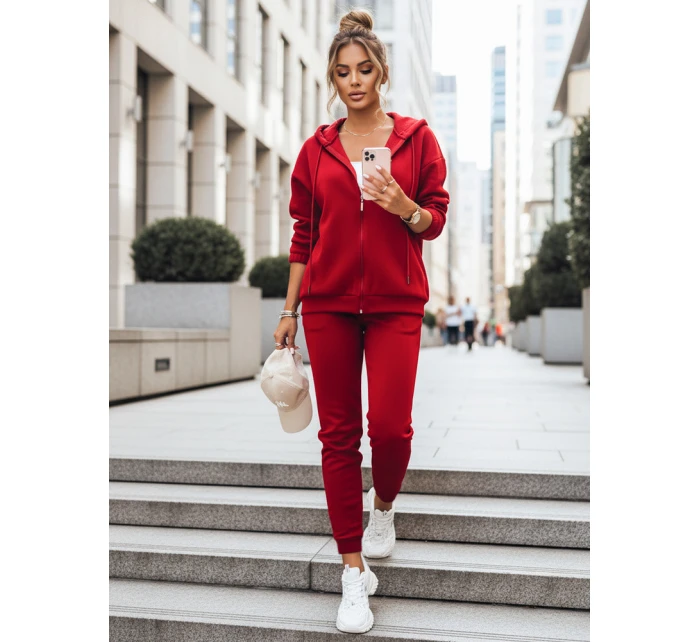 Komplet damski PREMIUM czerwony model 22011474 - FashionStreet