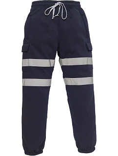 Yoko HV 016T Hi-Vis tepláky 79.016T tmavomodré
